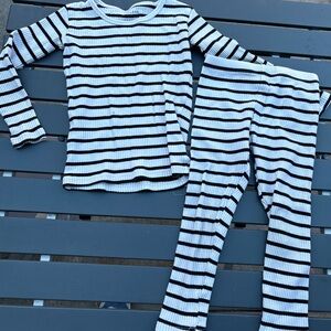 Avauma girls stripe play condition outfit